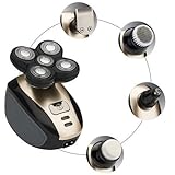 [USB inalámbrico recargable]: con 5 horas de tiempo de carga, puede usar la recortadora durante 45 minutos, sin cables.