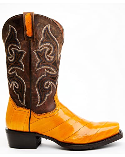 Dan Post Men's Eel Exotic Western Boot Square Toe - Dps7012