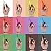 BOBISUKA Face Body Paint Sticks Kit, 12 Color Water Based Face Painting Crayon Set for Art Theater Halloween Party Cosplay Clown SFX Makeup for Women Adults, Non-Toxic Washable