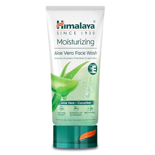 Himalaya Herbals Limpiador Facial Hidratante al Aloe Vera, 175 gr, 1 unidad