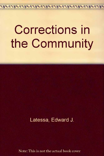 Corrections in the Community 1583605541 Book Cover