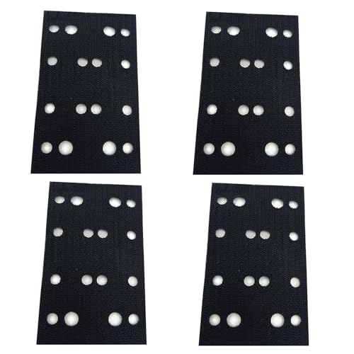 4Pcs Festool Sponge Interface for Sanding Pads, Compatible with RTS 400/ RS 400/ RTSC 400 Sponge Sanding Pad Adapter 80x133mm