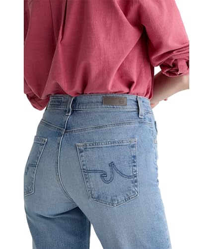 AG Adriano Goldschmied Women's Brinley Mid Rise Straight Crop4