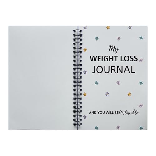 Imagen de Diario de pérdida de peso, libro de fitness