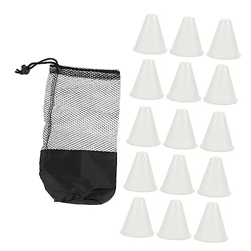 VICASKY 1Set Luminous Skating Marker Cones Training Tools Storage Bag Durable Agility Training Cones for Sports Practice Stable and Lightweight