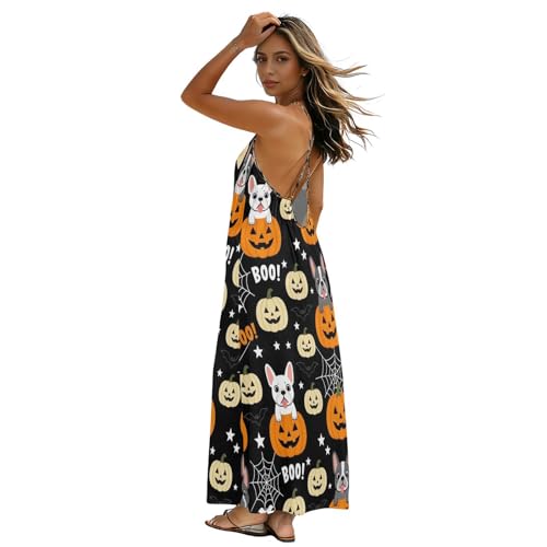 Robe d'été pour femme à fines bretelles parfaite pour les flâneries ensoleillées