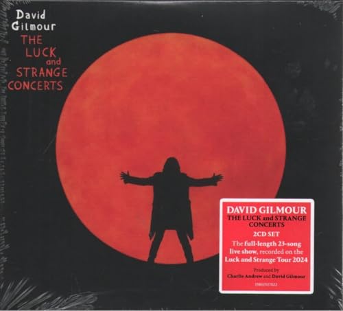 david gilmour the luck and strange concerts cd