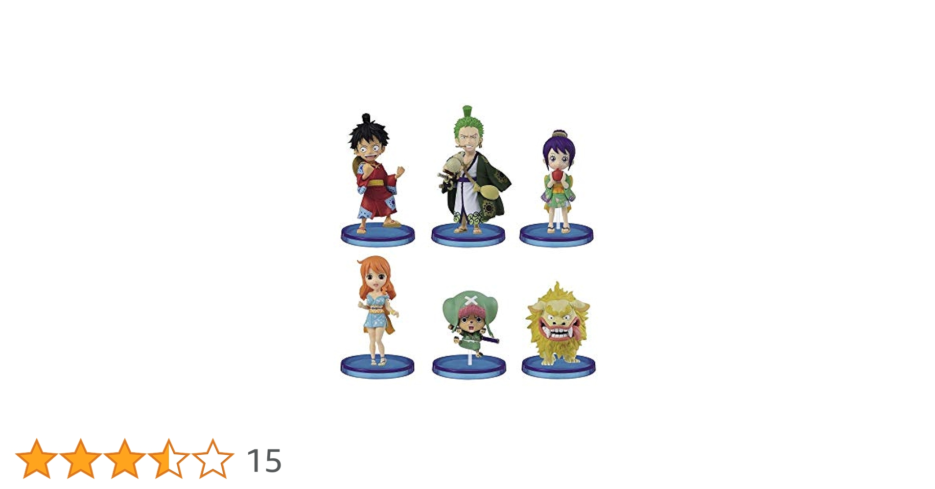 ★ワンピース コレクタブル ワノ国回想編 vol.1〜vol.3 全18種セット Amazon.co.jp: ワンピース ワールドコレクタブルフィギュア ワノ