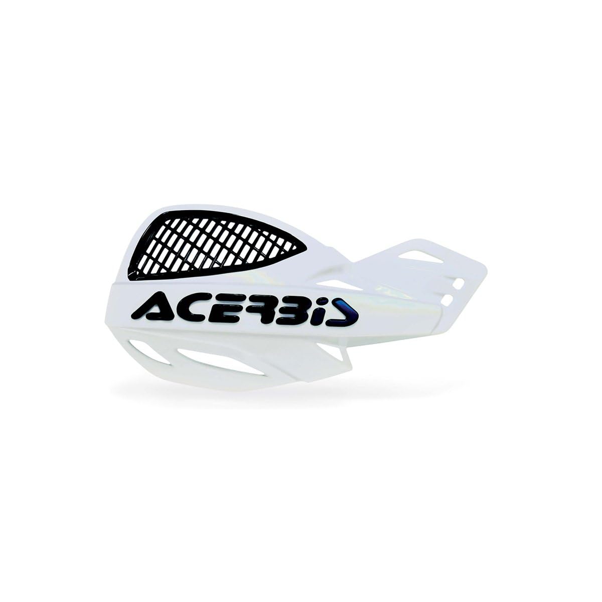 Acerbis 2072670002 Protège-mains ventilés Uniko, blanc/noir