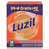 Luzil Detergente en Polvo Jabón de Marsella 38 lavados, 2.28 kg