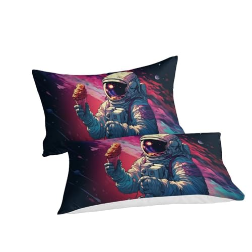 Housse de couette astronaute parure de lit 3D microfibre de qualité supérieure - 6