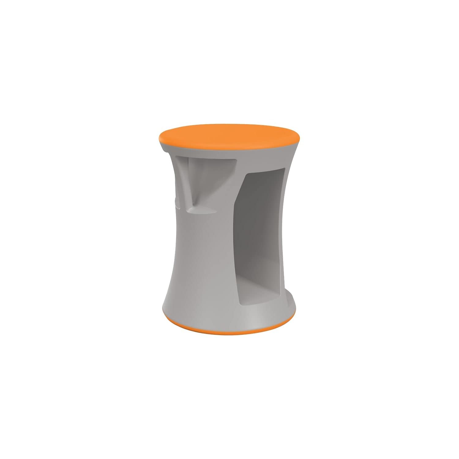 MooreCo Hierarchy Flipz Stool - Orange (83464-ORANGE)