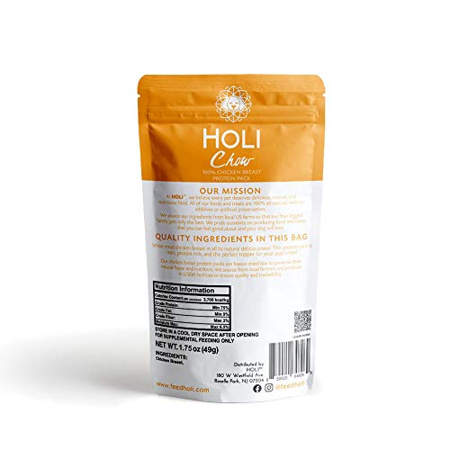 Image of HOLI Freeze Dried Dog Food Topper - 3 Pack 2oz /Bag (Beef Liver, Chicken Breast, Salmon) Mix in Flavor Enhancer, 100% All Natural
