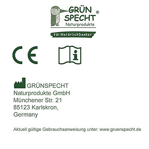 GRÜNSPECHT Bio-Beißring aus Naturkautschuk für zahnende Babys, massiert Zahnfleisch, BPA frei, weich, fördert Feinmotorik, Elefant (639-00), braun