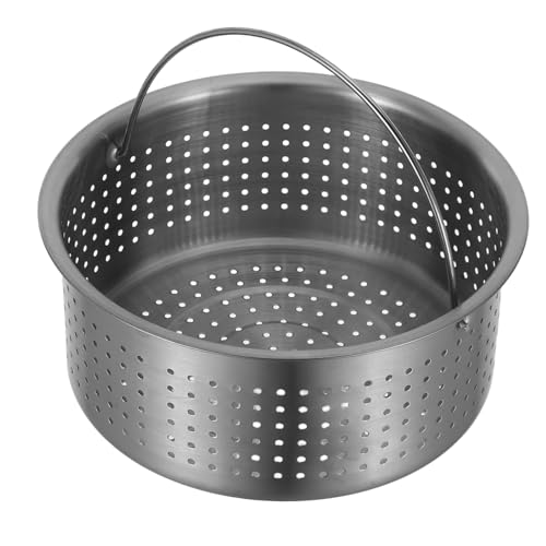 HOLIDYOYO Panier Vapeur Acier Inoxydable Pour Autocuiseur Insert Pratique De Compatible Nombreuses Marques Cuisson Rapide Et Séparation Facile Du Riz