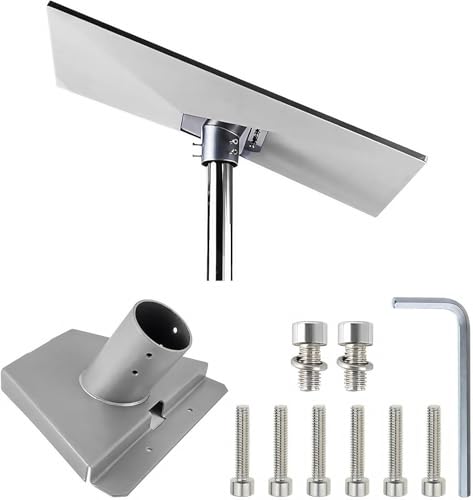 Kit de Antena de Internet Satelital Soporte para Starlink Mini Gen 3, el Kit de Montaje con Adaptador de Tubo para Starlink V3 y la Base de Montaje Fija para Starlink