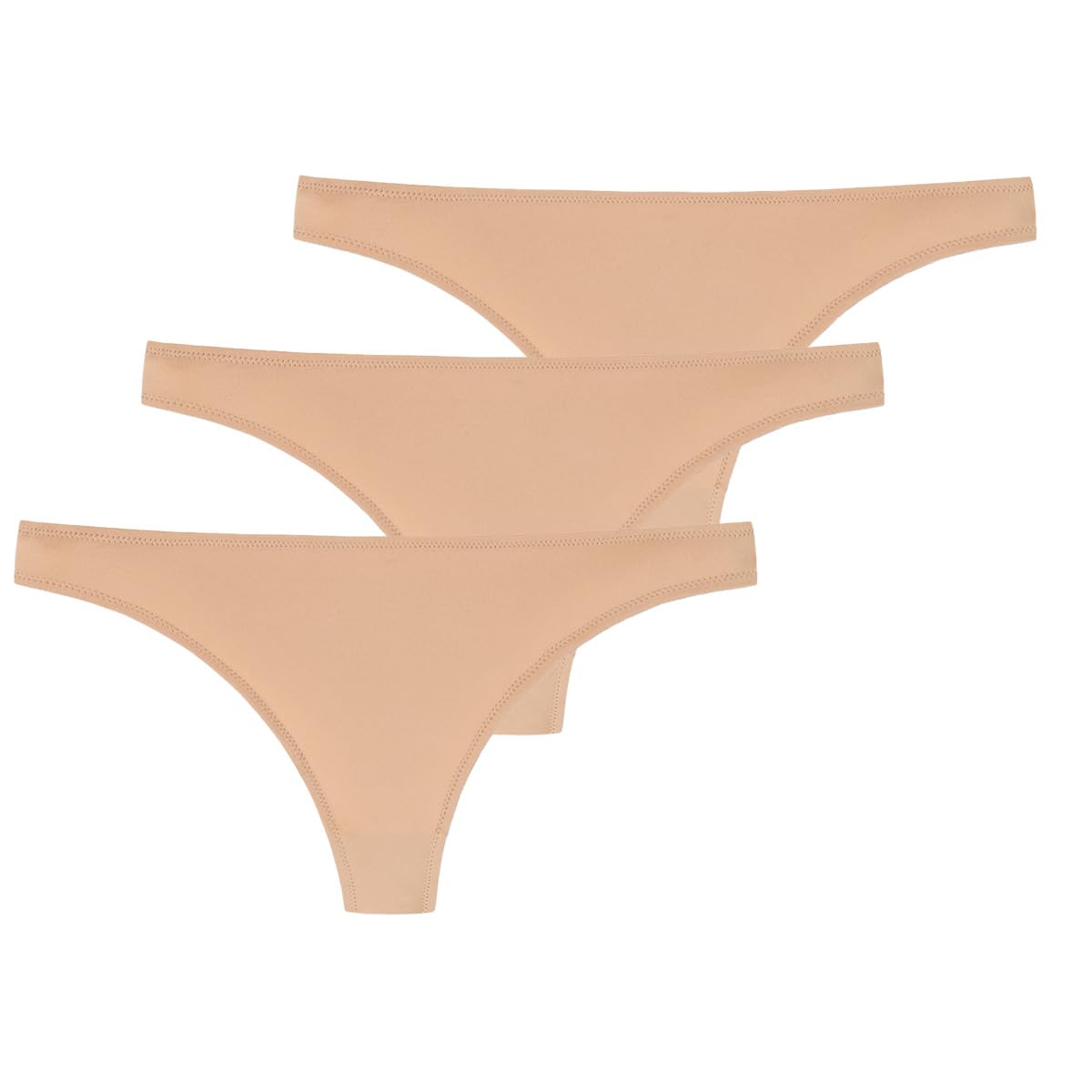 Schiesser 3er Pack Invisible Lace - Damen - String - Unterhose - Unterwäsche