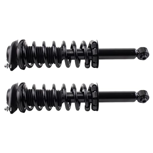 Image of TRQ Rear Shock & Spring Assembly Set Compatible with 2017 Subaru Forester