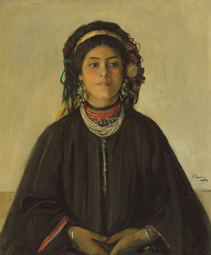 Affiche Toile Aida par Lavery 60x90cm pour habiller un mur vide sans reflet