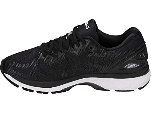ASICS Men's Gel-Nimbus 20 Running Shoe, black/white/carbon , 8 Medium US