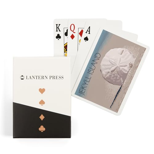 52 cartas para póker Lantern Press Jekyll Island