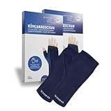 IEA Medical Kühlhandschuh 2er Set, Eishandschuh, onkologische Kühlhandschuhe, handschonende Kälte, flexible Passform, rutschfester Sitz, kühlende Gelpacks Hände