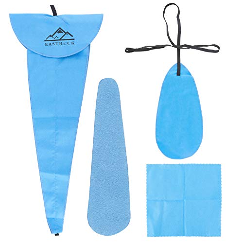 Eastrock Saxophone Cleaning Kit With Eva Case For Alto Tenor Sax Clarinet Flute And Other Wind & Woodwind Struments,Including Sax Cleaning Swab(4Pcs),Mouthpiece Brush,Neck Strap #TOP3