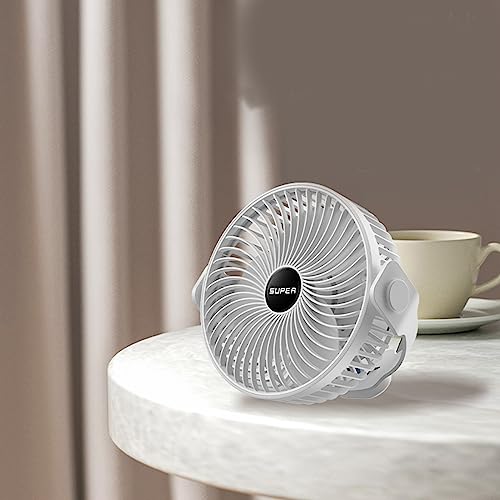 Ventilador de techo portátil USB para combatir el calor 7