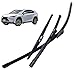 Produktbild Scheibenwischer, vorne und hinten, Wischerblatt-Set, für Lexus NX200 NX200t NX300h 2014-2019