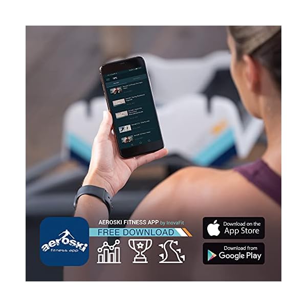 Aeroski-20-Ski-Fitness-Fun-Low-Impact-Workout-Exercise-Machine-with-Recoil-Spring-Resistance-2-Poles-and-Virtual-Reality-Goggles Aeroski Power Pro Home Fitness, The Most Fun Cardio Machine for a Total-Body Workout. Low Impact Plyometric Training. Free Fitness App, Coach-Led Live Classes and Virtual Reality Goggles.