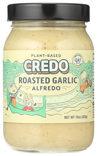 CREDO FOODS Roasted Garlic Alfredo, 15 OZ