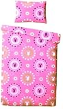 Cama individual Playboy Purple Bubbles Juego de edredón / edredón reversible para colchas - Rabbit / Bunny Heads, Round Círculos Dots Large Polka Dots, Pink, Purple, White, Gray