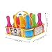 GOOHOCHY Bowling Set for Boys and Girls 1 Set Bowling Toy Balls Pins Random Color