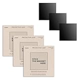 Displate Magnete für Metallposter Selbstklebend Set 3 Stück - Magnete Stark zum Kleben für Wand - Neodym Magnet Kit - Einfache Montage - Magnetische Wandkunst - Schutzblatt gratis