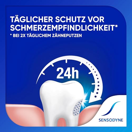 Sensodyne MultiCare Original Zahncreme, 75ml, tägliche Zahnpasta mit Fluorid, bei schmerzempfindlichen Zähne – Ansicht 3