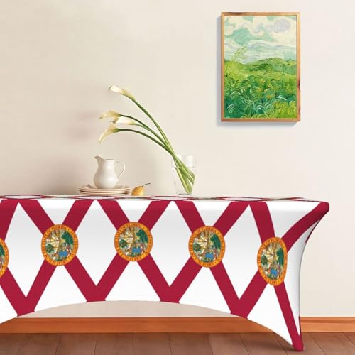 Nappe élastique drapeau Floride grande taille à installation facile - 7