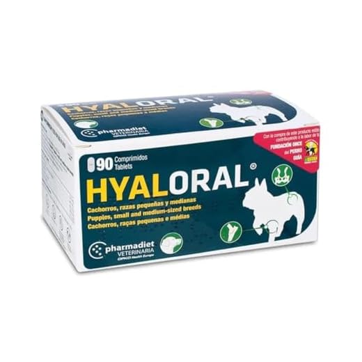 Farmadiet Hyaloral Razas Pequenas y Medias Blísters con 90 Comprimidos