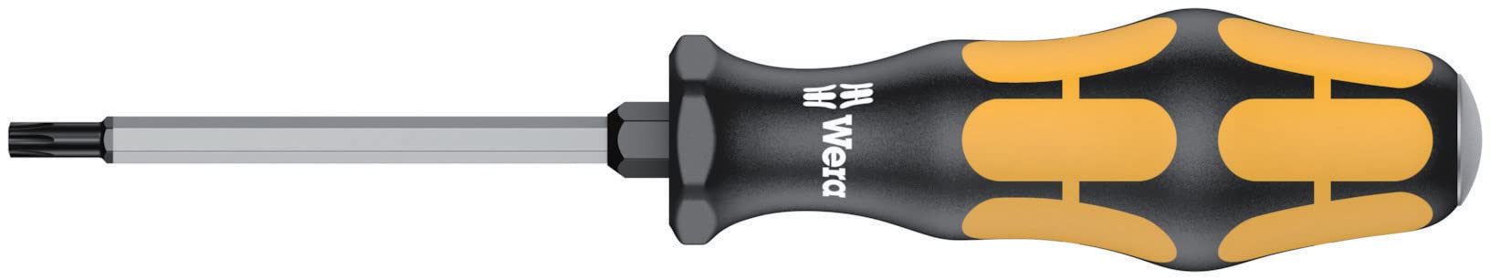 Wera 977 TX15 x 3-1/8in Kraftform Plus Torx chiseldriver, TX15 x 3-1/8 in.