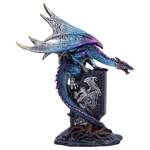Nemesis Now Glimmering Blue Dragon Figurine Cover