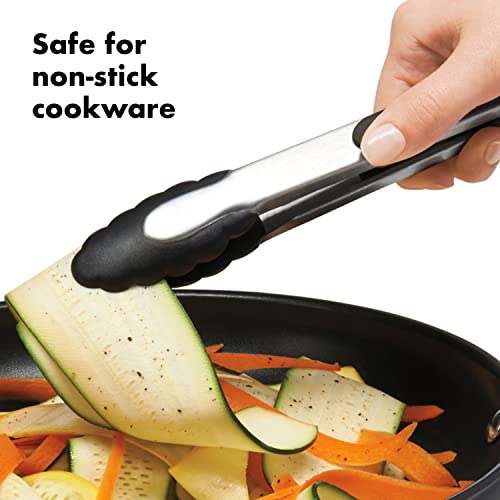 OXO Good Grips 9-Inch Locking Tongs with Nylon Heads by OXO - Image 3