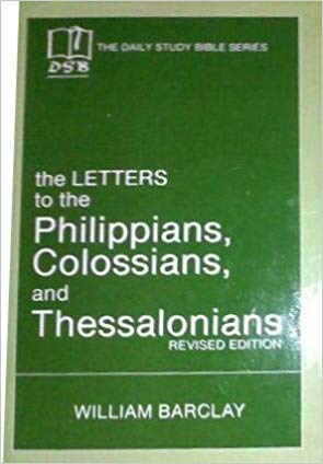 LETTERS TO THE PHILIPPIANS, COLOSSIANS, B000KV2KNY Book Cover