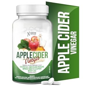 Apple Cider Vinegar Supplement Tablets – Weight Loss Tablets – Fat Burner Mother Apple Cider Vinegar Tablets – Unlock The Benefits of Apple Cider Vinegar with ACV Tablets 60 x (500mg)