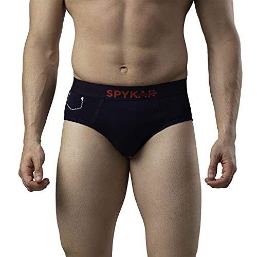 Image of Underjeans Men Cotton Blend Brief - Pack of 2