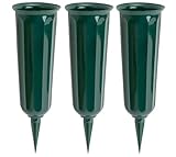 Piquet pratique : permet une fixation facile sur la tombe ou n'importe où vous le souhaitez.