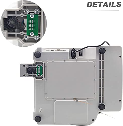 Báscula electrónica comercial con impresión y pantalla dual 5 ventanas 6kg miniatura 4