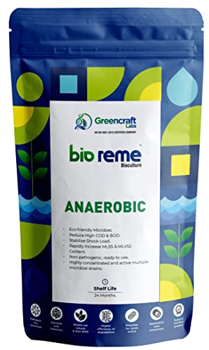 Bio Reme Anaerobic Bacteria Bioculture for Biogas, Wastewater Treatment, Enzyme 1 KG