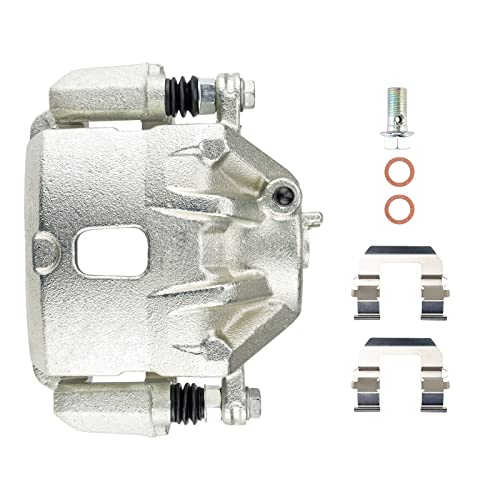 Image of KAX Disc Brake Caliper Assembly Fit for 2005-2010 Kia Sportage, 2005-2009 Hyundai Tucson, Front Right Passenger Side