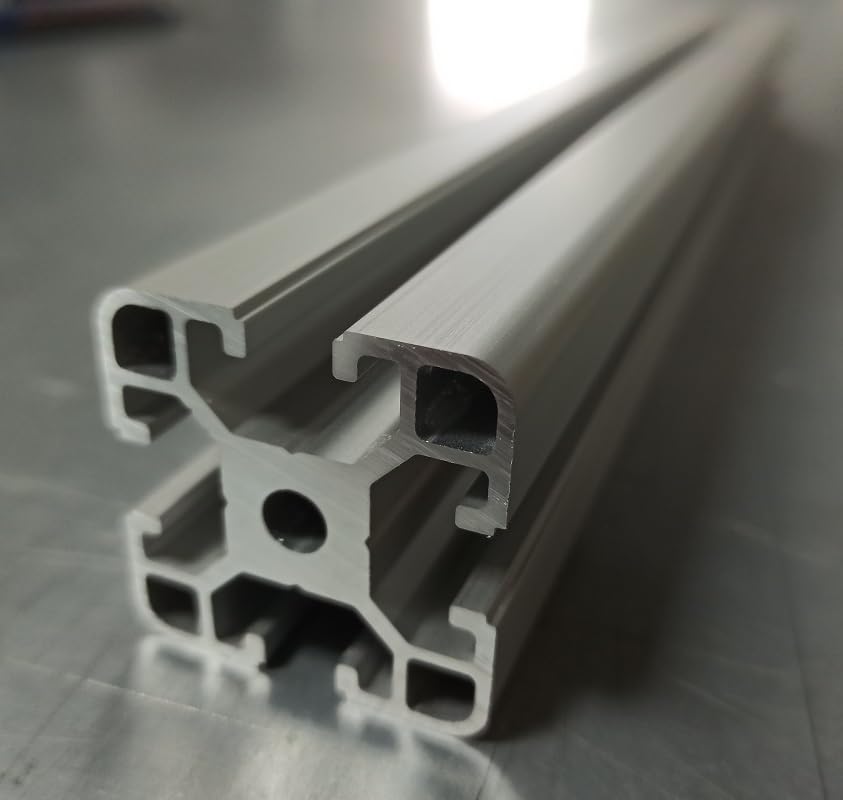 PERFIL ALUMINIO ANODIZADO 4040 RANURA 8, PERFIL TÉCNICO ESTRUCTURAL 40 x 40 (2000mm)