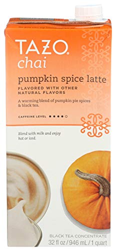 TAZO Concentré chai latte citrouille épices 32 oz
