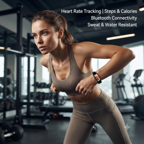 Image of Drumstone (𝐁𝐞𝐬𝐭 𝐂𝐡𝐨𝐢𝐜𝐞 Smart Fitness Tracker Band with Heart Rate Monitor, Step Counter, Calorie Tracker, Sleep Monitoring, Bluetooth Connectivity,Waterproof for Men &Women15 Years Warranty